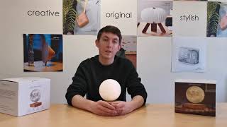 How to Levitate or Set Up the Gingko Smart Moon Lamp [upl. by Nemra875]