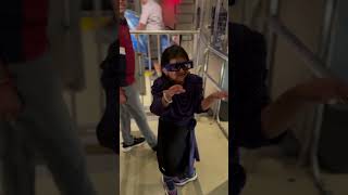 Universal studios Singapore singapore funny dance comedy trending travel fatherdaughter [upl. by Eissat]