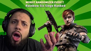 WHY DID I BRING THE RANDOMIZER TO RANKED Rainbow Six Siege Random Operator Challenge With TJ [upl. by Airres318]