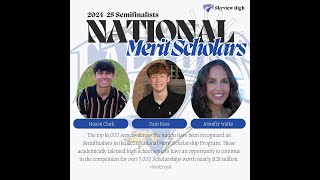 National Merit Scholar SemiFinalists [upl. by Shatzer]