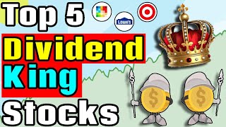 The Top 5 Dividend King Stocks [upl. by Seuqcaj]