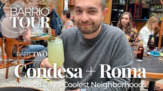 Condesa  Roma Tour  Mexico Citys Trendy Neighborhoods pt 2  Where to stay in Mexico City 2021 [upl. by Voltmer]