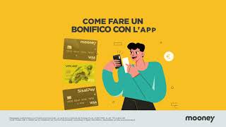 Tutorial come effettuare un bonifico con lapp Mooney [upl. by Pandolfi99]