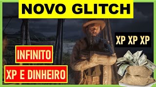 NOVO GLITCH DE XP E DINHEIRO DO MERCADOR NO RED DEAD REDEMPTION 2 ONLINE [upl. by Wardieu]