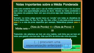 ENEM  Matemática  Aula 84  Estatística Básica  Médias  Parte 1 [upl. by Eiramanad]