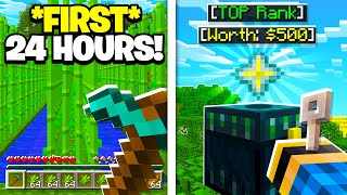 OUR FIRST 24 HOURS RICH SOTW  Minecraft Factions [upl. by Eceinwahs]