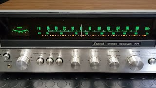 Sansui 771  Todo original [upl. by Lectra302]