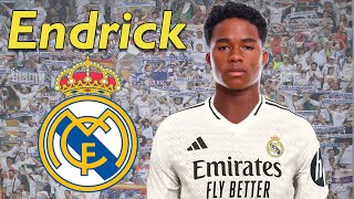 Endrick 2024 ● Welcome to Real Madrid ⚪🇧🇷 Official [upl. by Gnuh170]