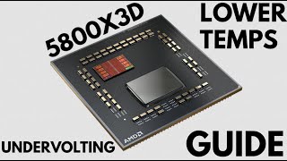 Ryzen 5800X3D  Complete Guide To Undervolt Your CPU [upl. by Lytsyrk]