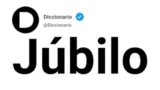 Júbilo Significado En Español [upl. by Akienom778]