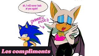 SONIC COMIC DUB FR  LES COMPLIMENTS [upl. by Isaacs]