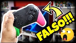 🛑🔥😱COMPRÉ UN CONTROL  FAAALSO para mi Nintendo SWITCH🛑🔥😱 FUNCIONARÁ [upl. by Eixel]