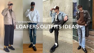 How To Style Loafers  Loafers For Men Ideas Men Outfiters [upl. by Aisatsan]