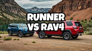 The 4Runner and RAV4 Battle Royale Which Should You Choose [upl. by Yanttirb]