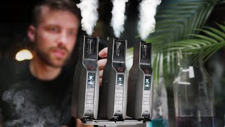 Testing the New Advanced Handheld Smoke Machine SmokeGENIE 2023 EVENT KIT [upl. by Diane-Marie]