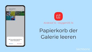 Papierkorb der Galerie leeren  OnePlus Android 14  OxygenOS 14 [upl. by Ahsiri]