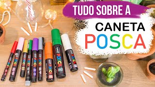 POSCA A CANETA QUE FAZ TUDO [upl. by Zwick749]