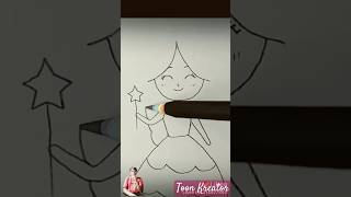 Cara Menggambar putri yang cantik drawing art draw princess remix tutorial cara [upl. by Hcurob]