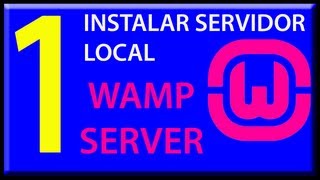 Instalar servidor local WampServer para rodar php local parte 1 [upl. by Inaluiak921]