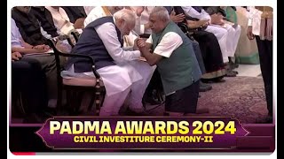 Padma Awards 2024 Civil Investiture Ceremony II [upl. by Acirrej]