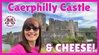 Caerphilly Castle amp Caerphilly CHEESE  Biggest castle in Wales [upl. by Dabbs334]