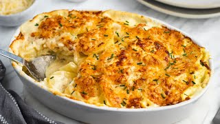 Potatoes Au Gratin With Gruyere Recipe [upl. by Sirmons]