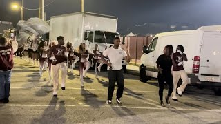 Morehouse Band  Homecoming Practice 2023  Black and Blueeessss [upl. by Atsahc]