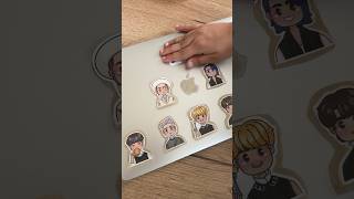 Ela zeigt euch wie man Sticker selber macht  DIY bts mulan [upl. by Halvaard]