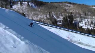 Anna Gassers 2nd Place Run  2015 Burton US Open  TransWorld SNOWboarding [upl. by Cirdec]