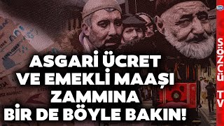 Herkes Minimum Zamma Odaklandı Ama Asgari Ücret ve Emekli Maaşı Hiç Bu Açıdan Bakılmadı [upl. by Kella413]