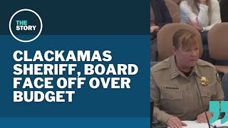 Clackamas County budget drama boils over board calls for audit of sheriffs office [upl. by Glenden]