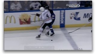 Niklas Hjalmarsson Annihilates David Backes [upl. by Meda950]