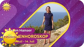 Wochenhoroskop 1007  1407 von Kirsten Hanser – vernünftig handeln  SAT1 Frühstücksfernsehen [upl. by Iramaj]