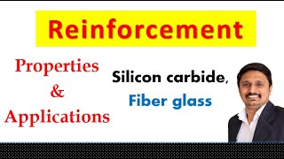 Reinforcement Materials  Properties and Applications  Silicon Carbide  Fiber Glass [upl. by Einnep]