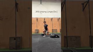 Kettlebelts Jumping Lunges Extensive power plyos rugbyplayer speed [upl. by Elyse]