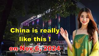 Nightlife of China latest  Shenzhen night tour 4K UHD video shot on the night of Nov 6 2024 [upl. by Carlina]