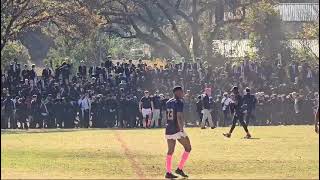 Electric school spirit as St Johns and St Stithians chant for their teams [upl. by Llednahs751]