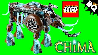 LEGO Chima Maulas Ice Mammoth Stomper 70145 Build amp Review  BrickQueen [upl. by Enileme]