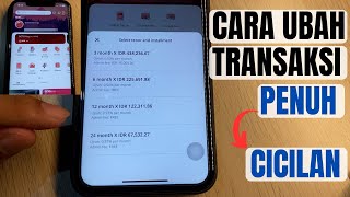 CARA UBAH TRANSAKSI PENUH MENJADI CICILAN DI OCTO MOBILE  KARTU KREDIT CIMB NIAGA  BISA 0  LOH [upl. by Adnuahsal]