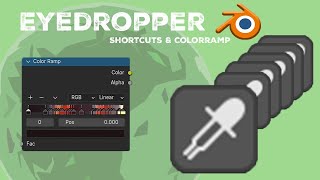5 Crazy Eyedropper Tips in Blender [upl. by Novihs864]