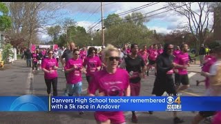 Thousands Run 5K In Honor Of Slain Danvers Teacher [upl. by Knick20]