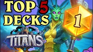 How to HIT LEGEND and STAY LEGEND in Hearthstone Top 5 DECKS in Standard Wild AND Twist [upl. by Yhtamit]