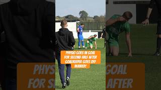 Physio Saves the Day nonleaguefootball soccer football goalkeeper [upl. by Nicolea]