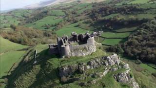 7 Great Castles in Wales  Amazing Aerials [upl. by Hollenbeck]