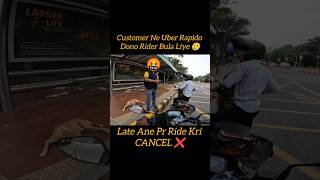 Uber Rapido Dono Bula liye 🤬 shorts viral trending motovlog shortvideo viralshorts explore [upl. by Eastman268]