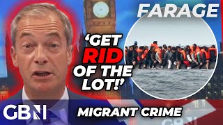 Get RID of the LOT Farage demands ALL foreign criminals be DEPORTED instead of early release [upl. by Kendyl]