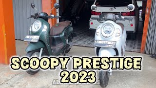 Review Harga Second Honda Scoopy Prestige 2023 [upl. by Nievelt80]