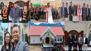 New church building Nyeijong Baptist fellowship Aboi inauguration program 2024 Henry vlog [upl. by Dav]