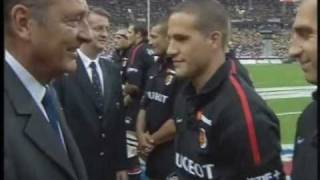 Stade Toulousain  Clermont Finale champ de France 2001 Partie 12 [upl. by Nhabois473]