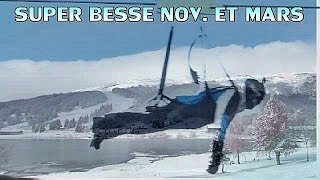 Super Besse la station de ski en novembre 2017 et mars 2018 [upl. by Avehstab]